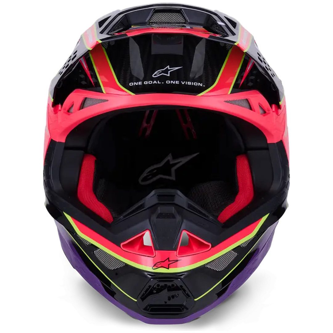 Crosshjälm Supertech M10 Era MIPS Rosa Lila Gul ALPINESTARS(MX) XS – bild 2