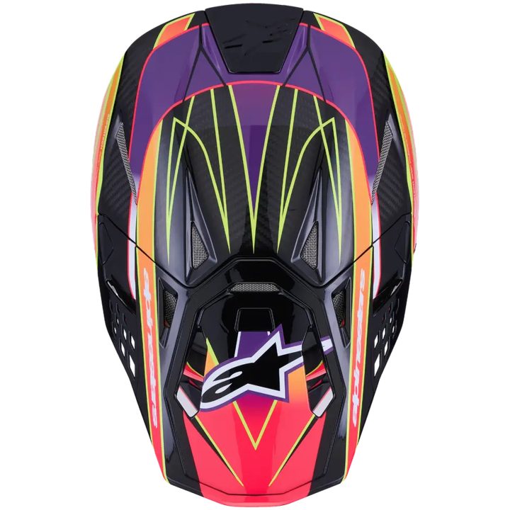 Crosshjälm Supertech M10 Era MIPS Rosa Lila Gul ALPINESTARS(MX) XS – bild 7
