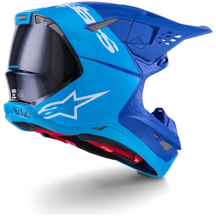 Crosshjälm Supertech M10 Flood MIPS Svart Blå ALPINESTARS(MX) s – bild 2