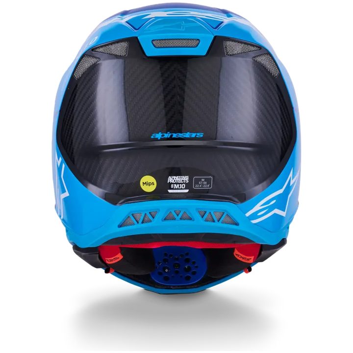 Crosshjälm Supertech M10 Flood MIPS Svart Blå ALPINESTARS(MX) s – bild 3