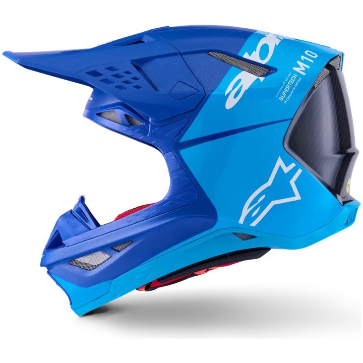 Crosshjälm Supertech M10 Flood MIPS Svart Blå ALPINESTARS(MX) s – bild 4