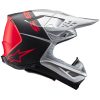 Crosshjälm Supertech M10 Orange/Silver ALPINESTARS Small – miniatyr 6