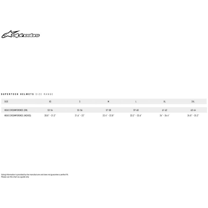 Crosshjälm Supertech M10 Svart/Gul ALPINESTARS Small – bild 3