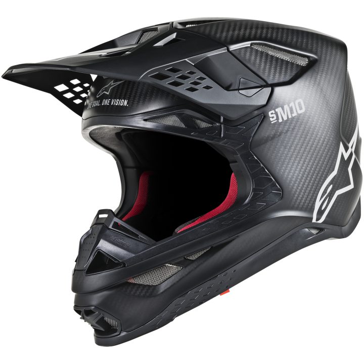 Crosshjälm Supertech M10 Svart/Gul ALPINESTARS Small – bild 2