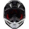 Crosshjälm Supertech M10 Svart/Vit ALPINESTARS Small – miniatyr 4
