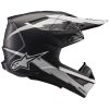 Crosshjälm Supertech M10 Svart/Vit ALPINESTARS Small – miniatyr 3