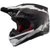 Crosshjälm Supertech M10 Svart/Vit ALPINESTARS Small – miniatyr 1