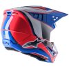 Crosshjälm Supertech M5 Blå/Grå/Rosa/Vit ALPINESTARS XS – miniatyr 2