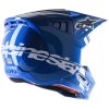 Crosshjälm Supertech M5 Svart/Blå ALPINESTARS XS – miniatyr 4
