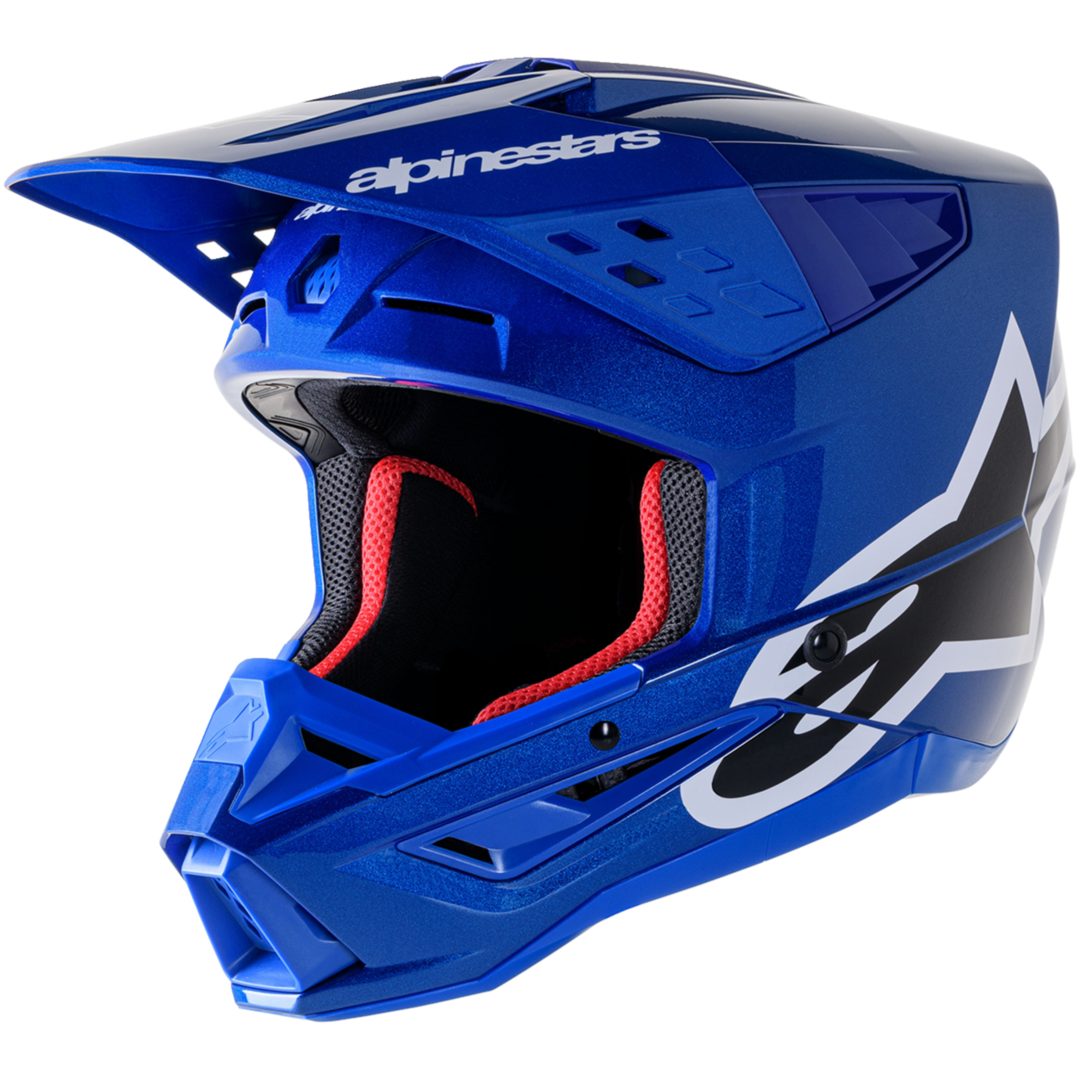 Crosshjälm Supertech M5 Svart/Blå ALPINESTARS XS – bild 3