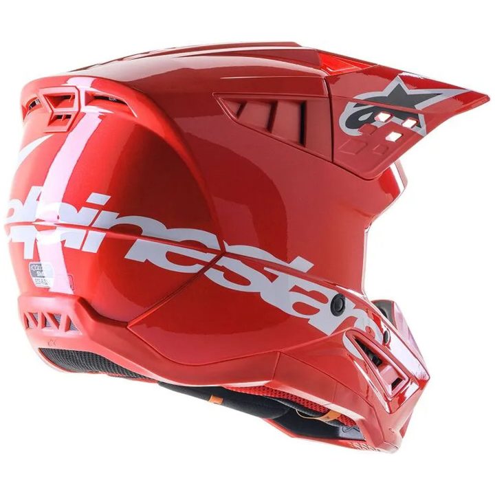 Crosshjälm Supertech M5 Svart/Röd ALPINESTARS XL – bild 2