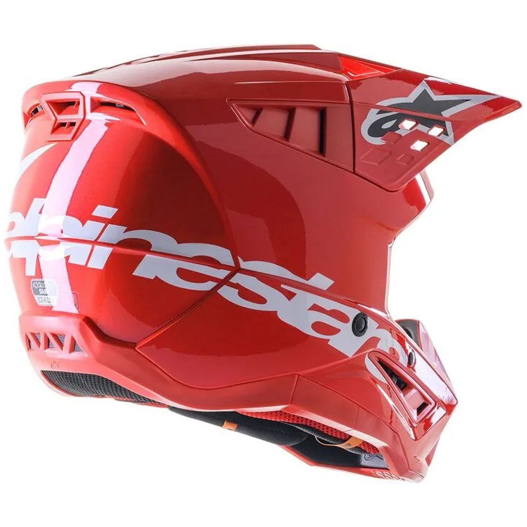 Crosshjälm Supertech M5 Svart/Röd ALPINESTARS XXL – bild 2