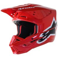 Crosshjälm Supertech M5 Svart/Röd ALPINESTARS