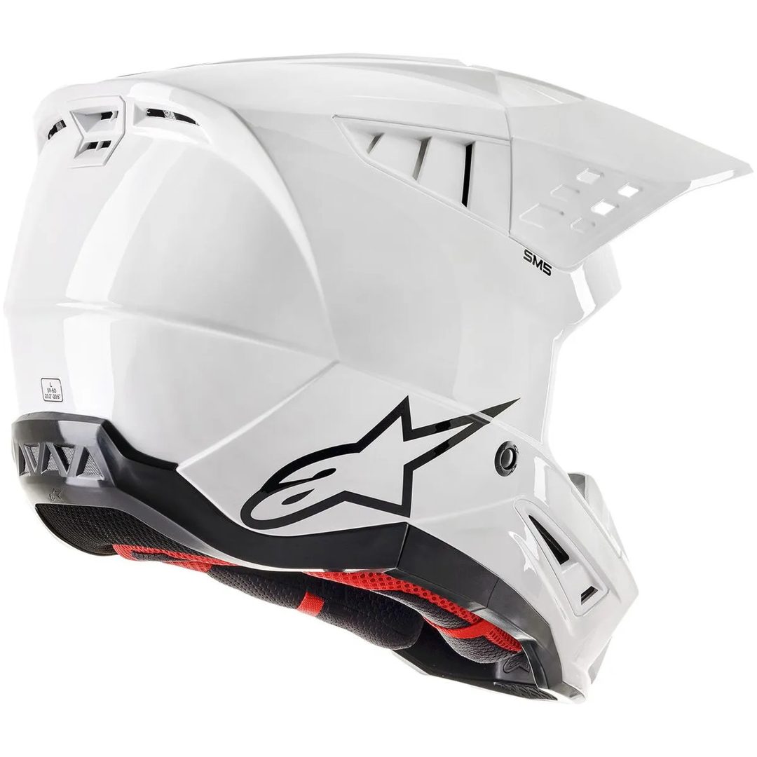 Crosshjälm Supertech M5 Vit ALPINESTARS Large – bild 9