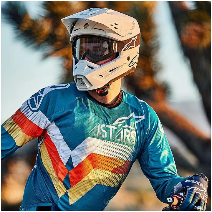 Crosshjälm Supertech M5 Vit ALPINESTARS Large – bild 4