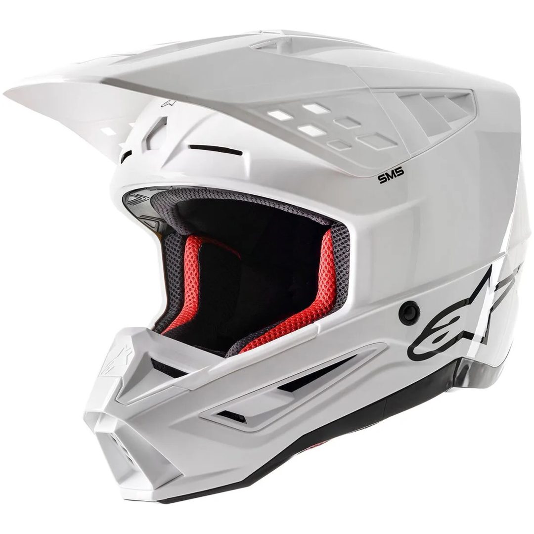 Crosshjälm Supertech M5 Vit ALPINESTARS Large