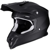 Crosshjälm VX-16 EVO AIR Solid Svart Matt Scorpion