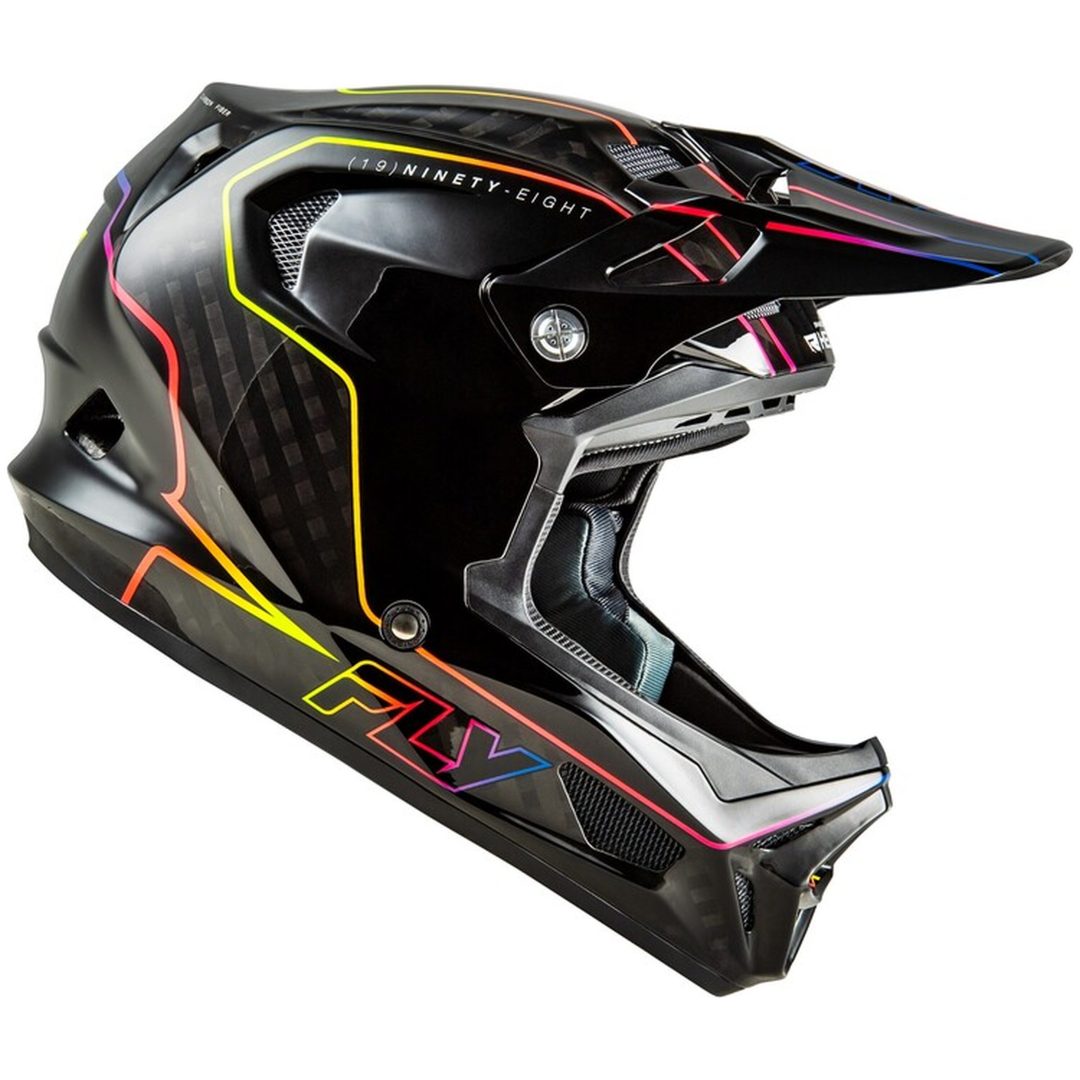 Crosshjälm Werx-R Carbon Flow Svart FLY RACING Large – bild 4