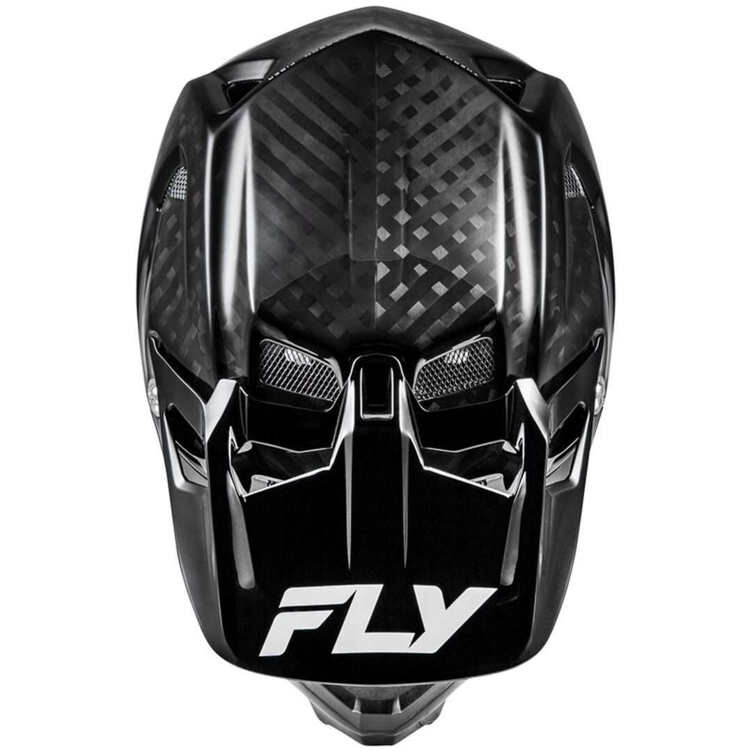 Crosshjälm Werx-R Carbon Svart Blank FLY RACING L – bild 3