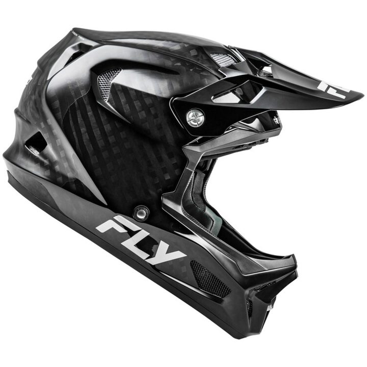 Crosshjälm Werx-R Carbon Svart Blank FLY RACING L – bild 4