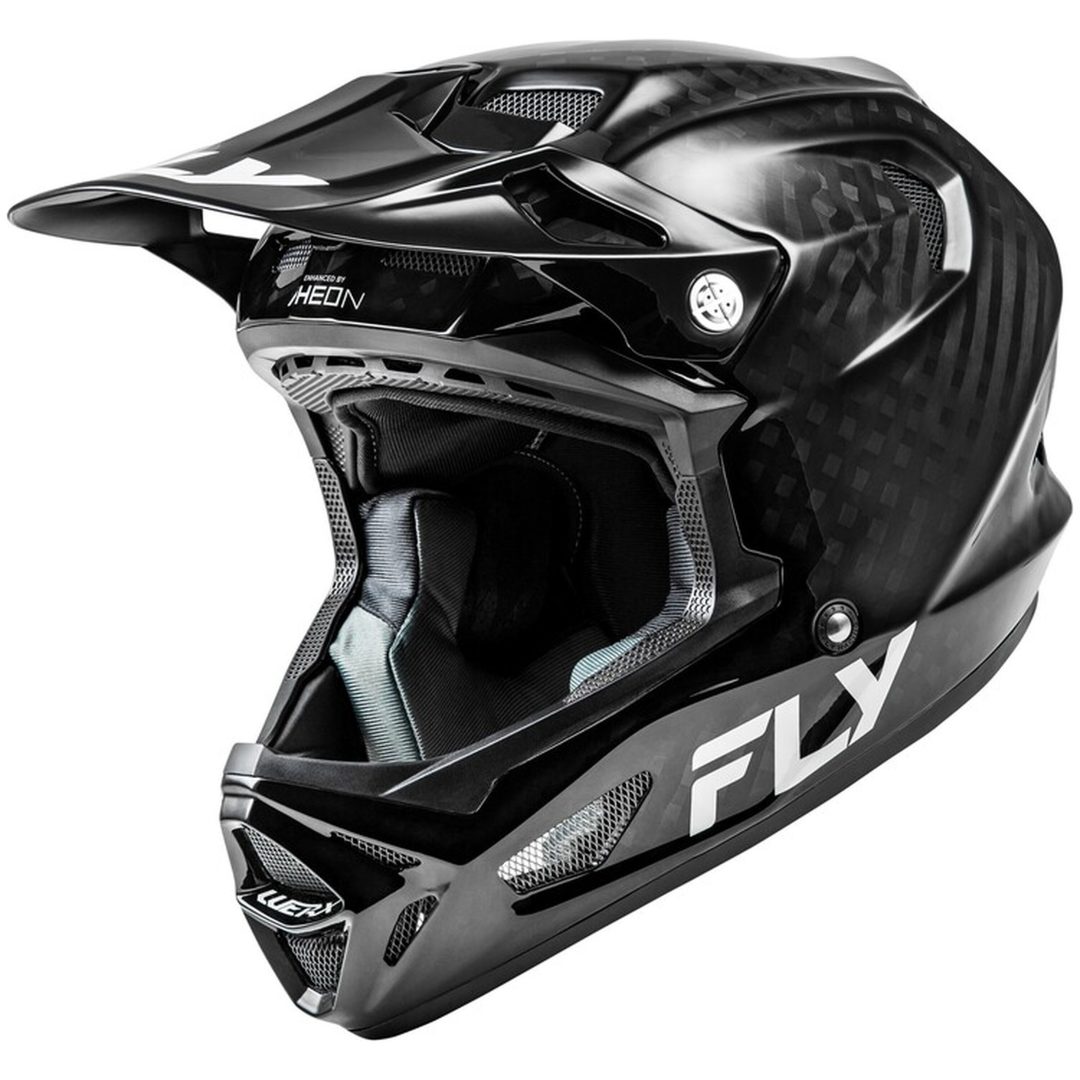Crosshjälm Werx-R Carbon Svart Blank FLY RACING L