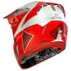 Crosshjälm Wolf Bandit B5 Röd Matt AXXIS XS – miniatyr 3