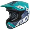 Crosshjälm Wolf Mattblå AXXIS – miniatyr 1