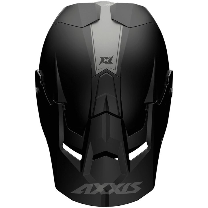 Crosshjälm Wolf Svart Matt AXXIS s – bild 4