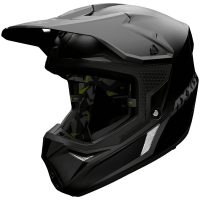 Crosshjälm Wolf Svart Matt AXXIS