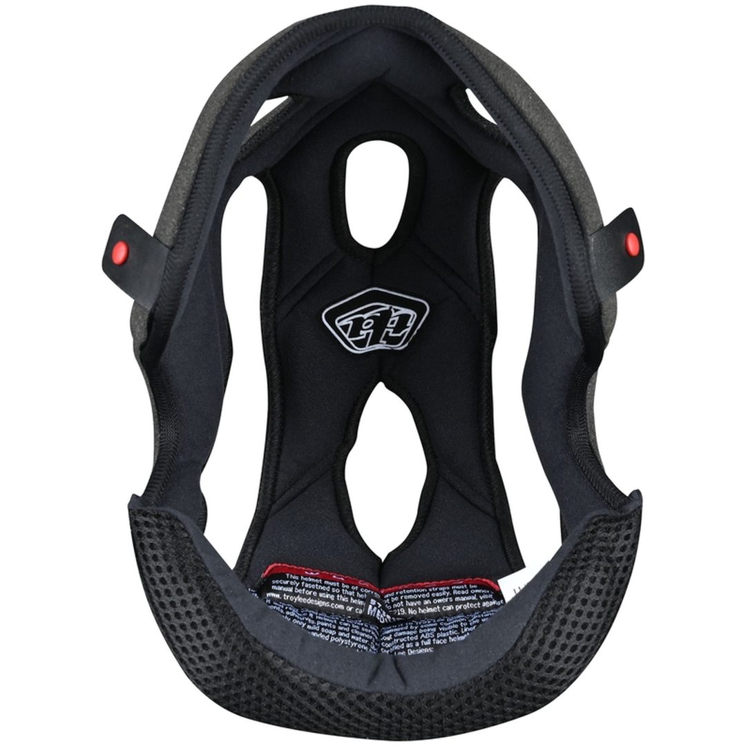 Crosshjälmfoder GP Svart TROY LEE DESIGNS Medium Barn