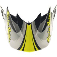 Crosshjälmskärm GP Pro Crossover Grå/Neon Gul TROY LEE DESIGNS