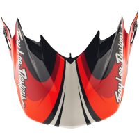 Crosshjälmskärm GP Pro Crossover Svart/Röd TROY LEE DESIGNS