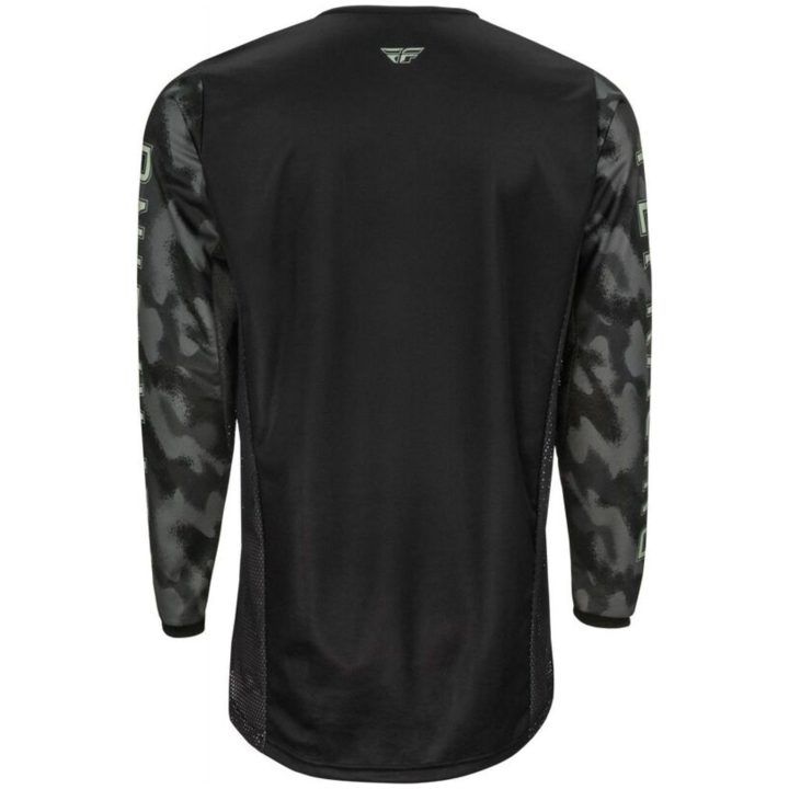 Crossjersey Kinetic Se Tactic Svart/grå Camo FLY RACING M – bild 2