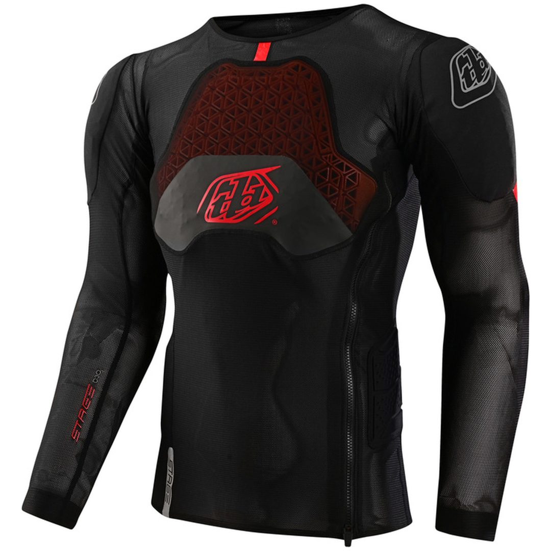Crosskyddsunderställ Stage Ghost D3O Svart TROY LEE DESIGNS Small