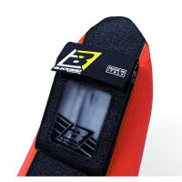 Crosssadel Svart/orange Pocketed BLACKBIRD RACING