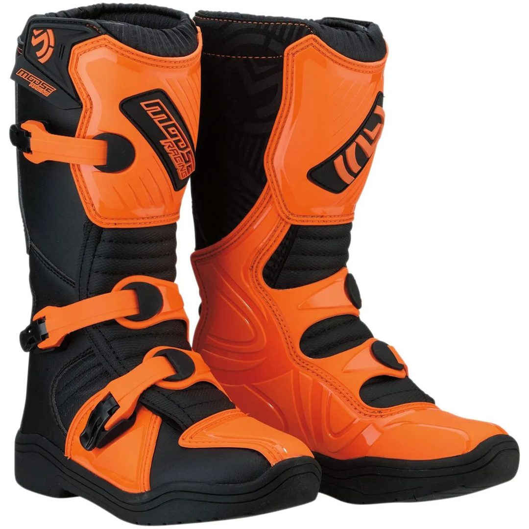 Crosstövlar Barn M1.3 MX Orange/Svart MOOSE RACING 37