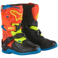 Crosstövlar Barn T3s Orange/Blå/Gul ALPINESTARS