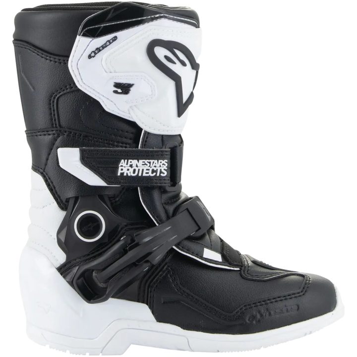 Crosstövlar Barn T3s Vit/Svart ALPINESTARS 28 (10 us) – bild 4