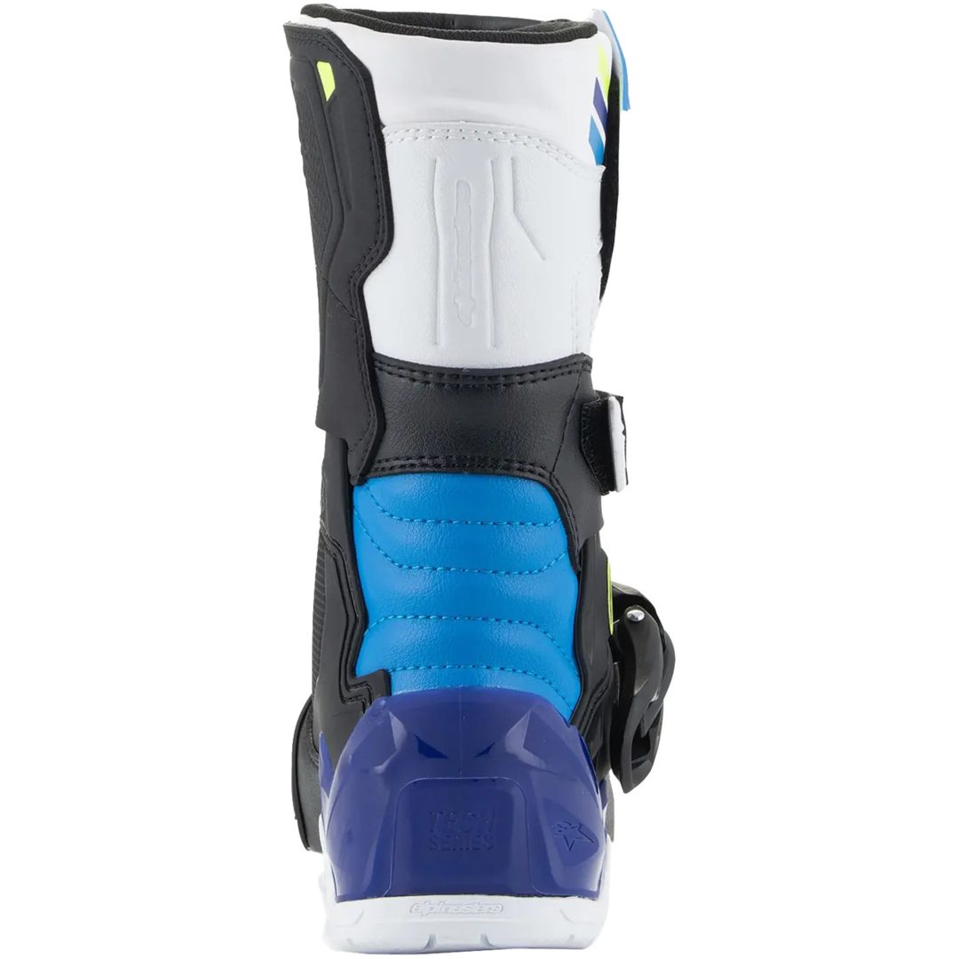 Crosstövlar Barn T3s Vit/Svart/Blå ALPINESTARS 28 (10 us) – bild 6