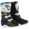 Crosstövlar Barn T3s Vit/Svart/Blå ALPINESTARS 28 (10 us) – miniatyr 1