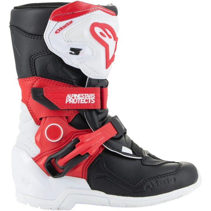 Crosstövlar Barn T3s Vit/Svart/Röd ALPINESTARS 30 (12 us) – bild 6