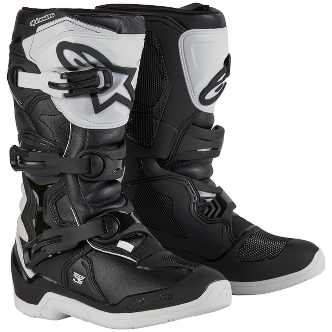 Crosstövlar Barn Tech3s Vit/Svart ALPINESTARS 34 (2 us)