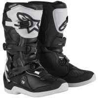 Crosstövlar Barn Tech3s Vit/Svart ALPINESTARS
