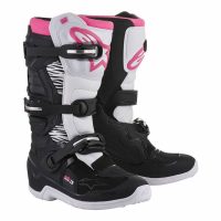 Crosstövlar Dam Stella Tech 3 Svart/Vit/Rosa Alpinestars