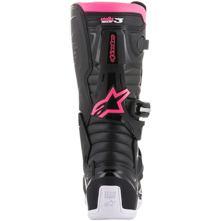 Crosstövlar Dam Tech 3 Svart/Vit/Rosa ALPINESTARS 43 (9 us) – bild 5