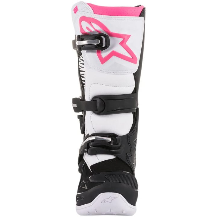 Crosstövlar Dam Tech 3 Svart/Vit/Rosa ALPINESTARS 43 (9 us) – bild 3