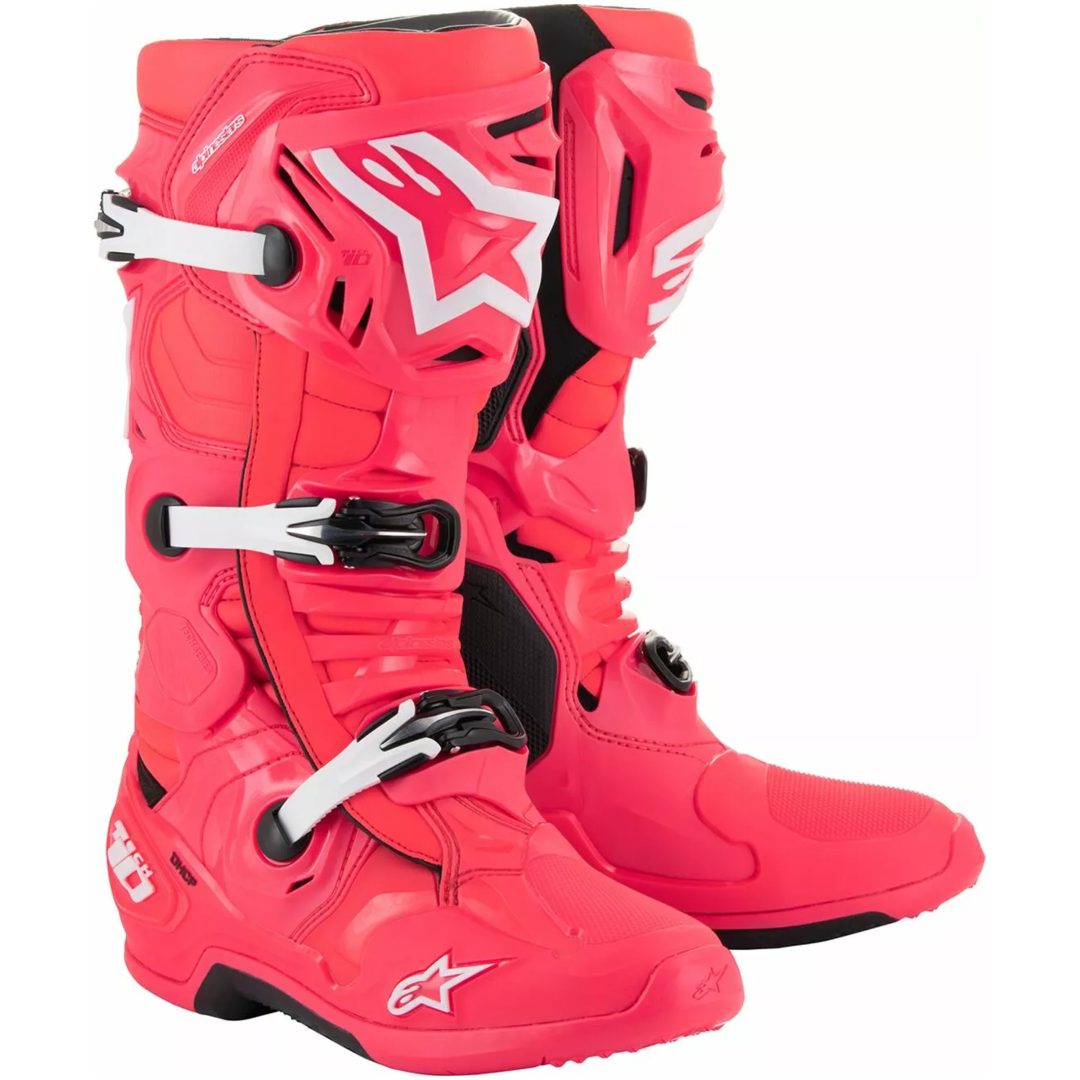 Crosstövlar Limited Edition Diva Tech 10 Rosa/vit ALPINESTARS 40.5