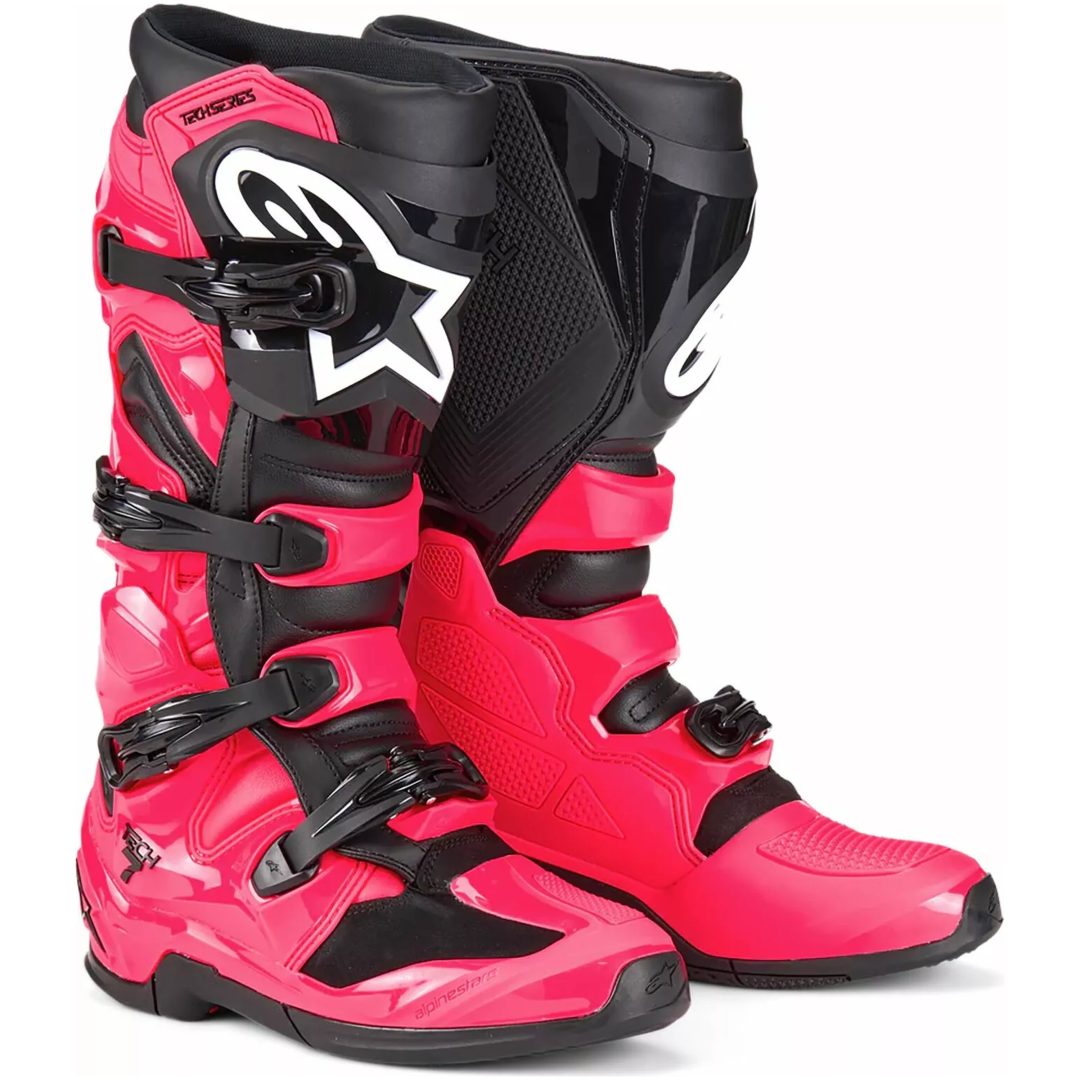 Crosstövlar Limited Edition Diva Tech 7 Svart/rosa ALPINESTARS 40.5