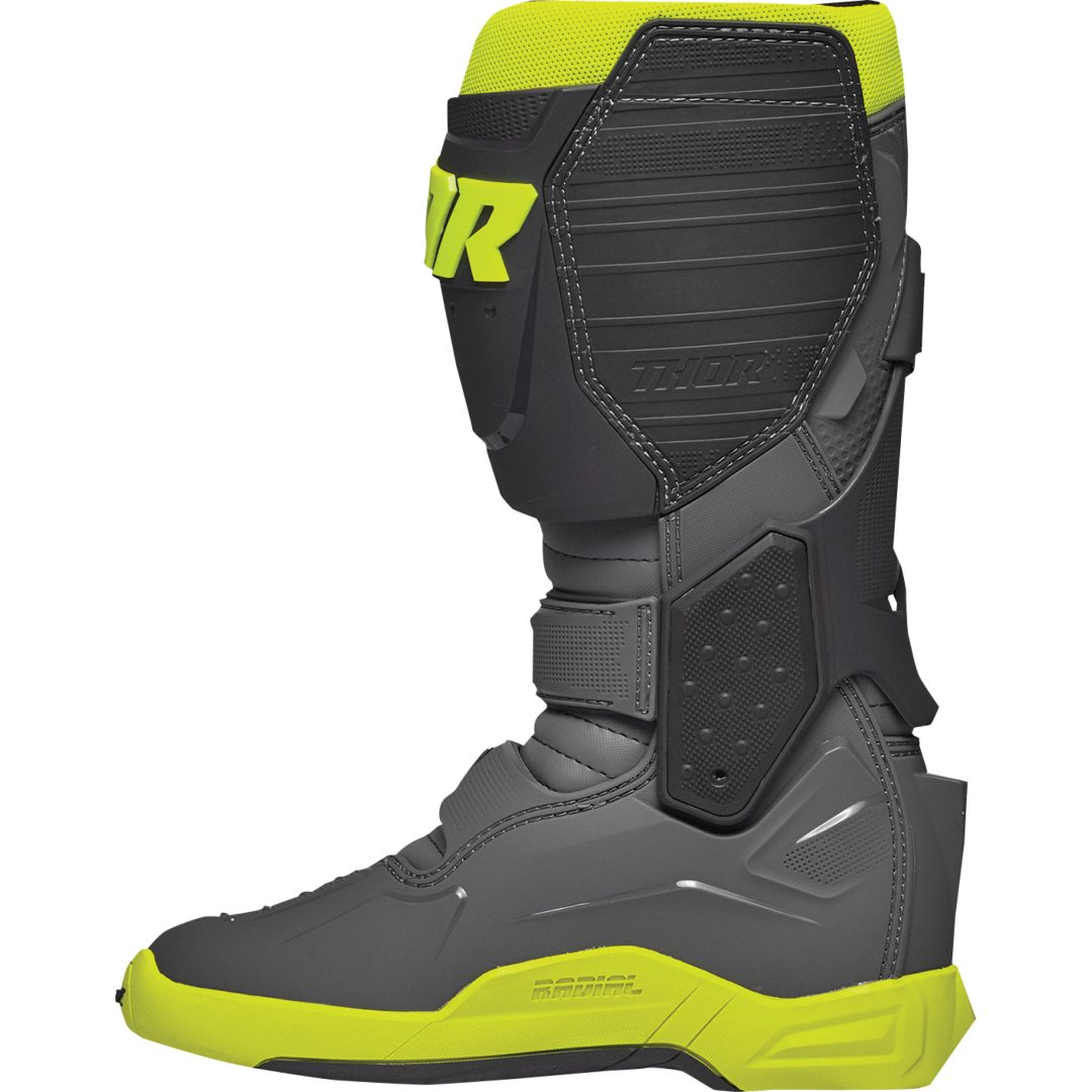 Crosstövlar Radial Grå/Fluorescerande Gul THOR 42 – bild 4