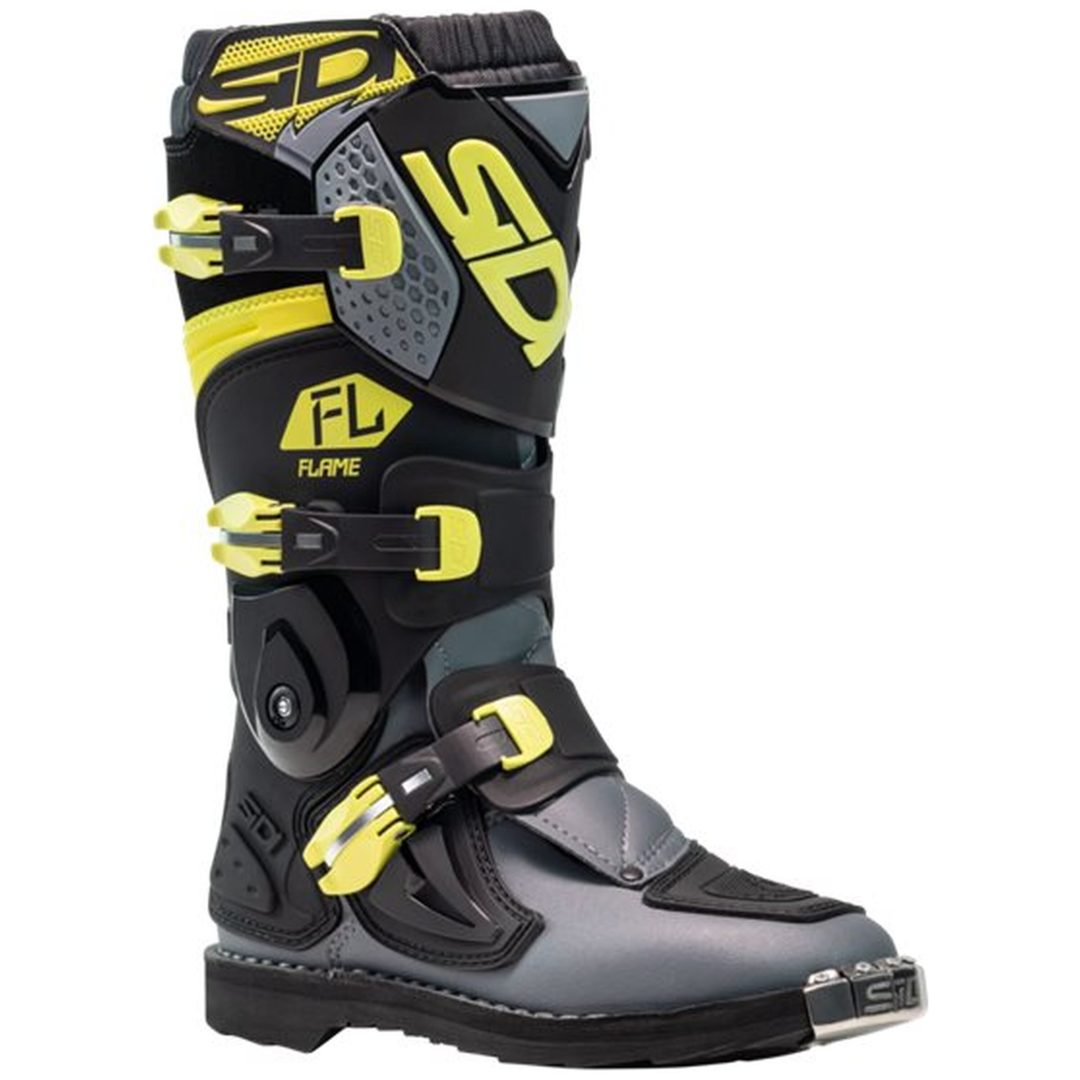 Crosstövlar Svart/Lime Sidi 36